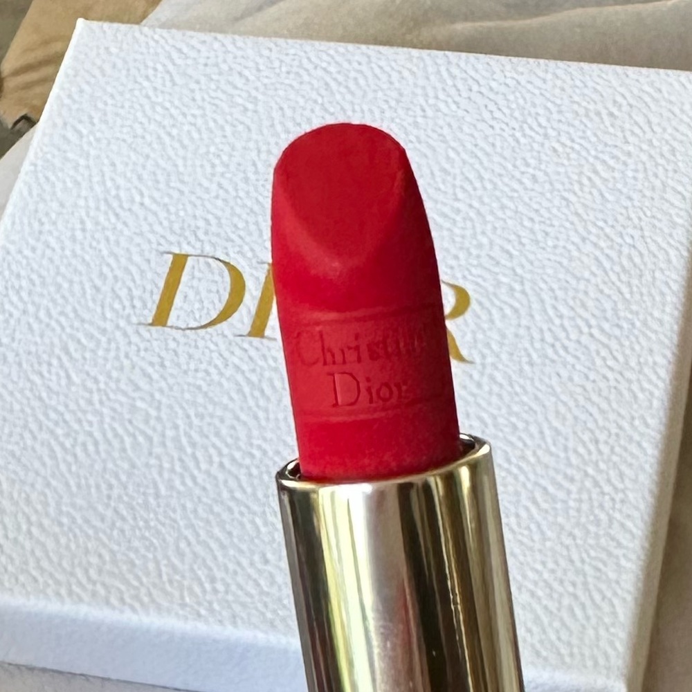 Dior Rouge Dior Winter Poppy Velvet New Full size Refill